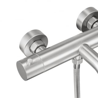 Смеситель для ванны с душем Milacio MCU MCU.350.SS нержавеющая сталь